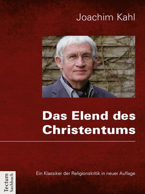 cover image of Das Elend des Christentums